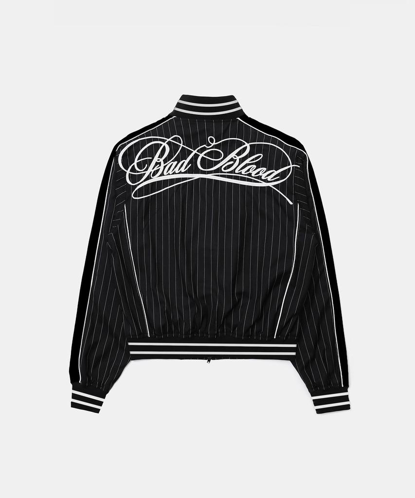 Спортивная куртка Badblood Dark Classic в тонкую полоску - Черная
