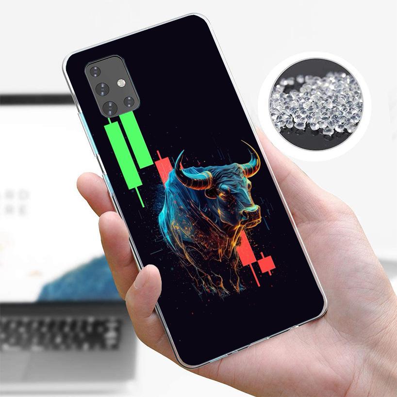 Trade Investment Forex Stock Market Phone Case For Samsung Galaxy A52 A32 A22 A12 A51 A31 A50S A30S A20S A10S Note 20 Ultra 10 P