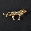 Domineering Accessories Hipster Wolf Head Badge Suit Jewelry Lion Personality Various Eagles High-End Luxury Brooch