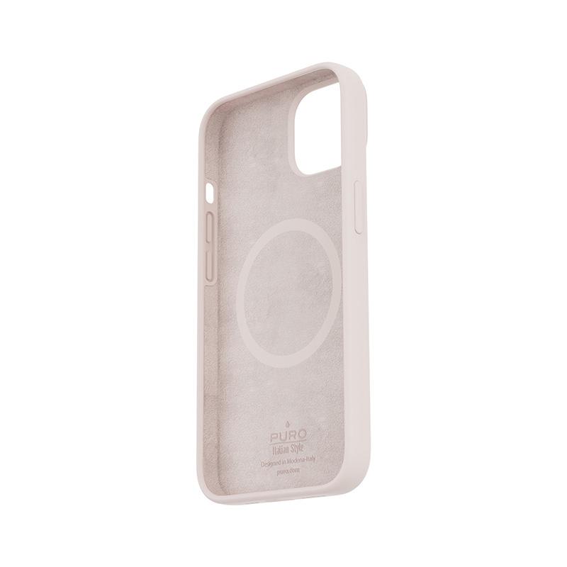 Puro Icon Mag - Etui Iphone 14 Plus Magsafe (Dusty Pink)