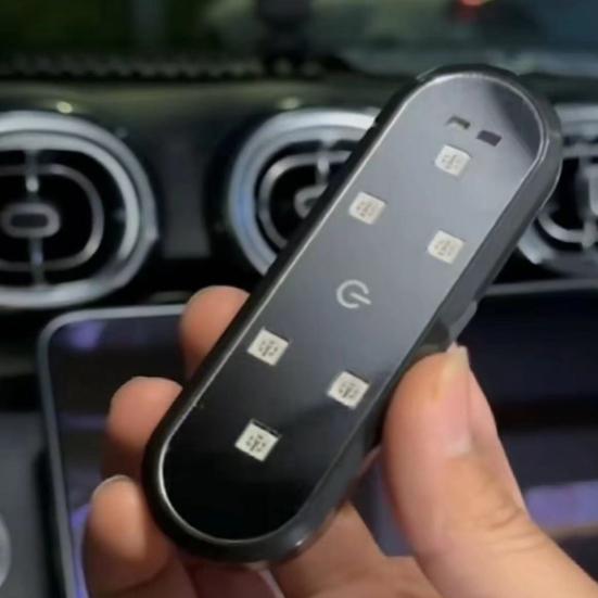 1/2Pcs Wireless Car Door Warning Lights 7 Colors Infrared Sensor Super Bright Magnetic