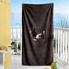 Football Legend Action Beach Towel Super Soft Microfiber Quickdry Fabric Comfortable Lightweight