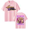 Pop Star Hannah Montana 20 Years Anniversary Fashion T Shirts Men Women Summer Tops Vintage Oversized Cotton Tshirts Streetwear