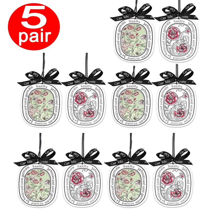 Автомобильные ароматические таблетки Твердый автомобильный освежитель воздуха Настенный Ароматерапия Украшение салона автомобиля Стойкий аромат воздуха Подвеска