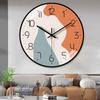 8 дюймов Простые модные настенные часы Тихие красивые трехмерные подходят для учебы Гостиной Спальни Для отправки друзьям