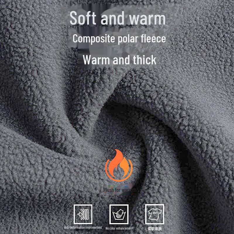 Winter Windproof Knitted Cycling Mask - Warm, Single-Hole Antifreeze Headgear for Outdoor Sports