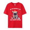 On The Naughty List And I Regret Nothing Tshirt Men TShirts Gift Oversized Streetwear Cotton Printed Tshirt Graphic Tees Men