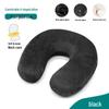 U-Shaped Memory Foam Travel Pillow for Neck Support – Ideal for Office, Car, and Naps