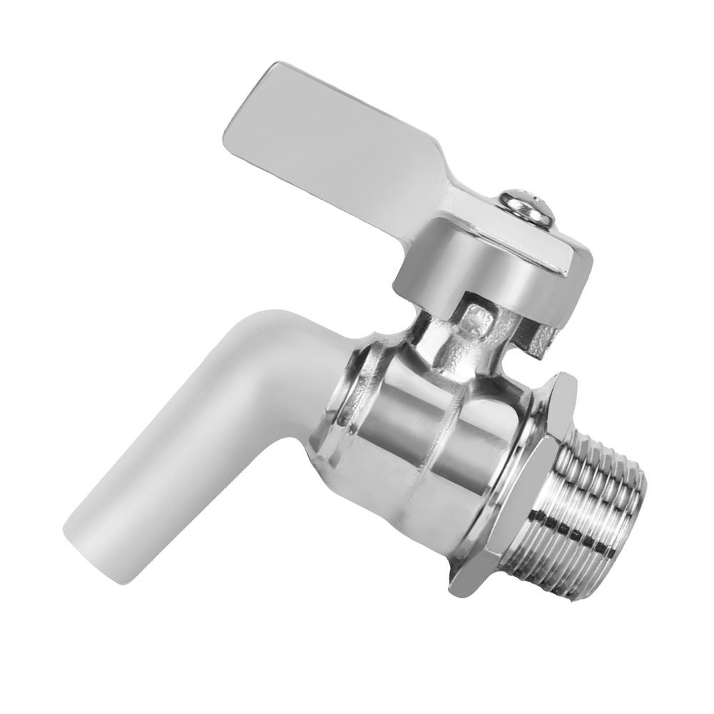 Beer Dispenser Faucet, Control Lever Stainless Steel Tap for Homebrew Wine Beverage Keg, Water Milk Drink with Hlth, sy Serving for Kettle