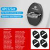 BFPQY1 4PCS Car Door Lock Cover Stickers Door Lock Cover Key Accessories For Volkswagen VW Golf Polo Jetta Passat Tiguan Touran Touareg