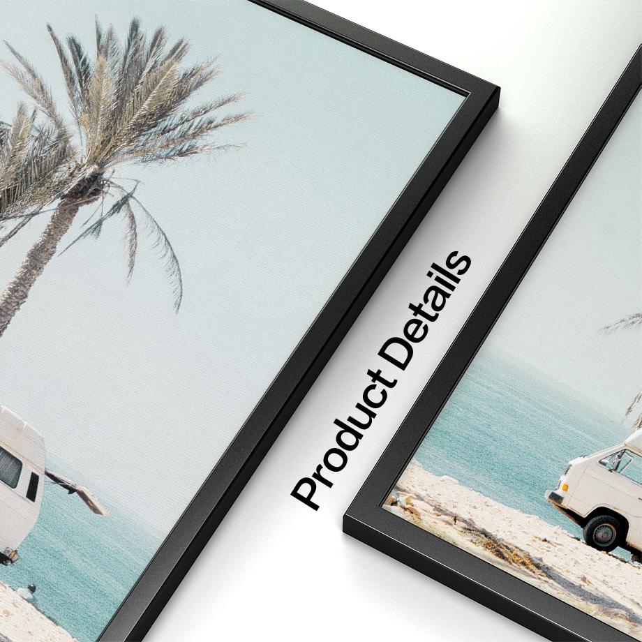 Настенная картина на холсте, синий океан, тропический пляж, фургон, якорь, птица, плакаты на скандинавскую тему и принты, настенные панно для декора гостиной