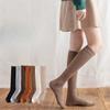 Female Autumn Fashion New Leg Shows Thin Preppy Style Calf Socks