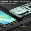 Чехол для Samsung Galaxy A16 4G/5G с подставкой, сдвижной крышкой для камеры, из PC+TPU, противоударный