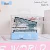 Transparent Ins-Style Mini DIY Cartoon Stapler Set for Students
