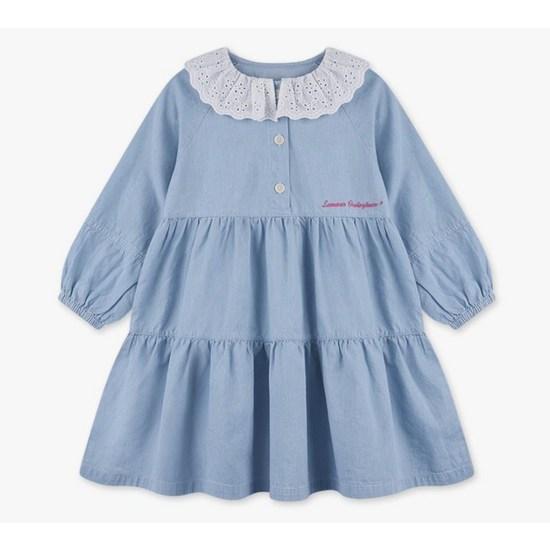 Прекрасное кружевное платье-отмена от Olivan Girls, популярный персонаж в Корее