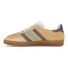 adidas Gazelle Indoor Glow Orange Shadow Фиолетовые кроссовки унисекс Off-White IG1636