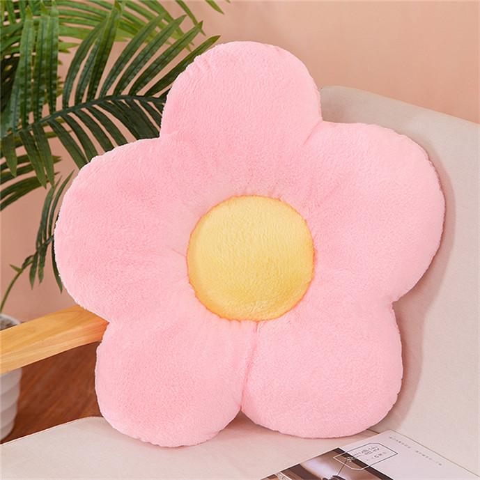 Aesthetic Daisy Flower Shaped Throw Pillow Cute Soft Floral Floor Seating Cushion for Sofa Bed Chair High Quality Material Excellent Fast Delivery