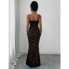 Элегантное платье-сарафан с вырезами, женская одежда, осень и зима 2025