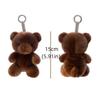 Lifelike Little Bear Plush Keychain PP Cotton Bear Plush Toy  Phone Accessories