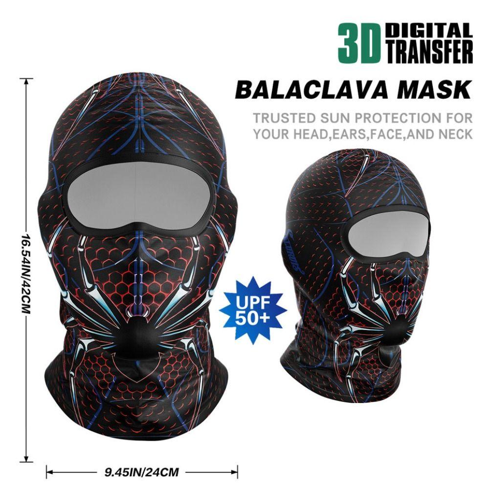 Забавная маска-балаклава в виде черепа с обезьяньим ртом для мотоцикла, дышащий головной убор для езды на мотоцикле