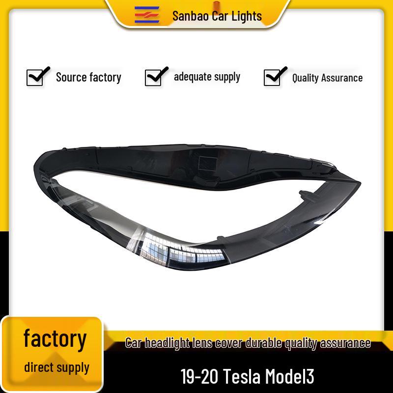 Tesla Model 3 (2019-2020) Headlight Cover Lens Back Shell Base