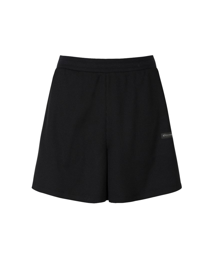 DISCOVERY EXPEDITION Women'S Waffle Training Shorts (Black)