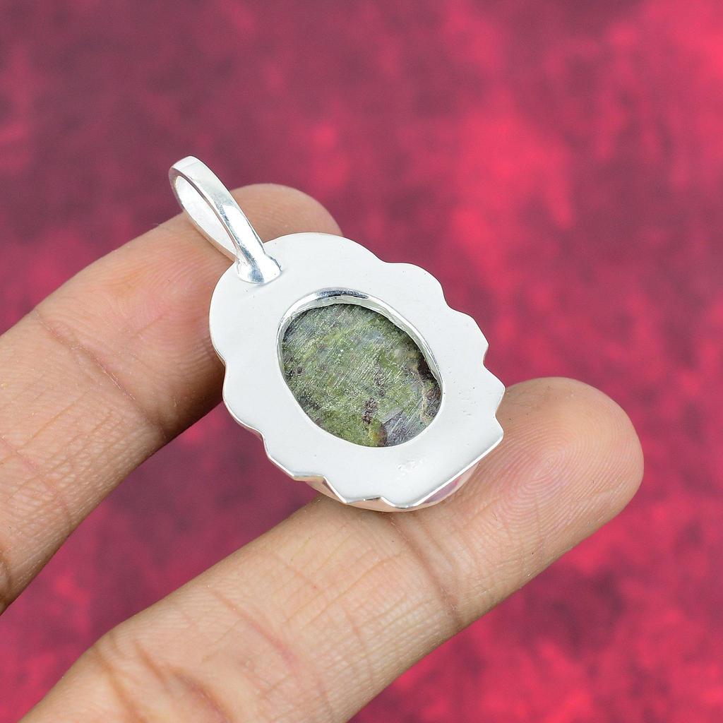 Драгоценности с драконьим кровавым камнем, подвеска ручной работы из драгоценного камня, антикварная подвеска из стерлингового серебра 925 пробы, подарок на помолвку