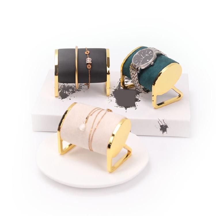 Elegant Jewelry Storage Holder Bracelet Holder Bracelet Display Stand Jewelry Storage Rack Bracelet Stand Metal Texture