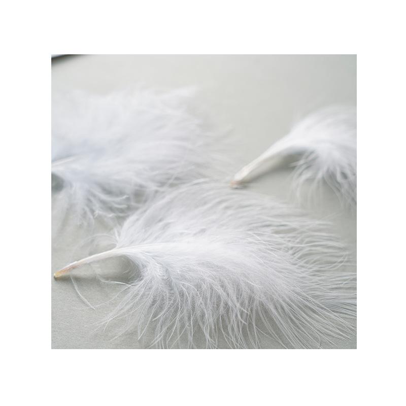 8-12Cm Colord Turkey Feathers Natural Marabou Fly Tying Marabou Plumes For Craft Jewelry Making Decor