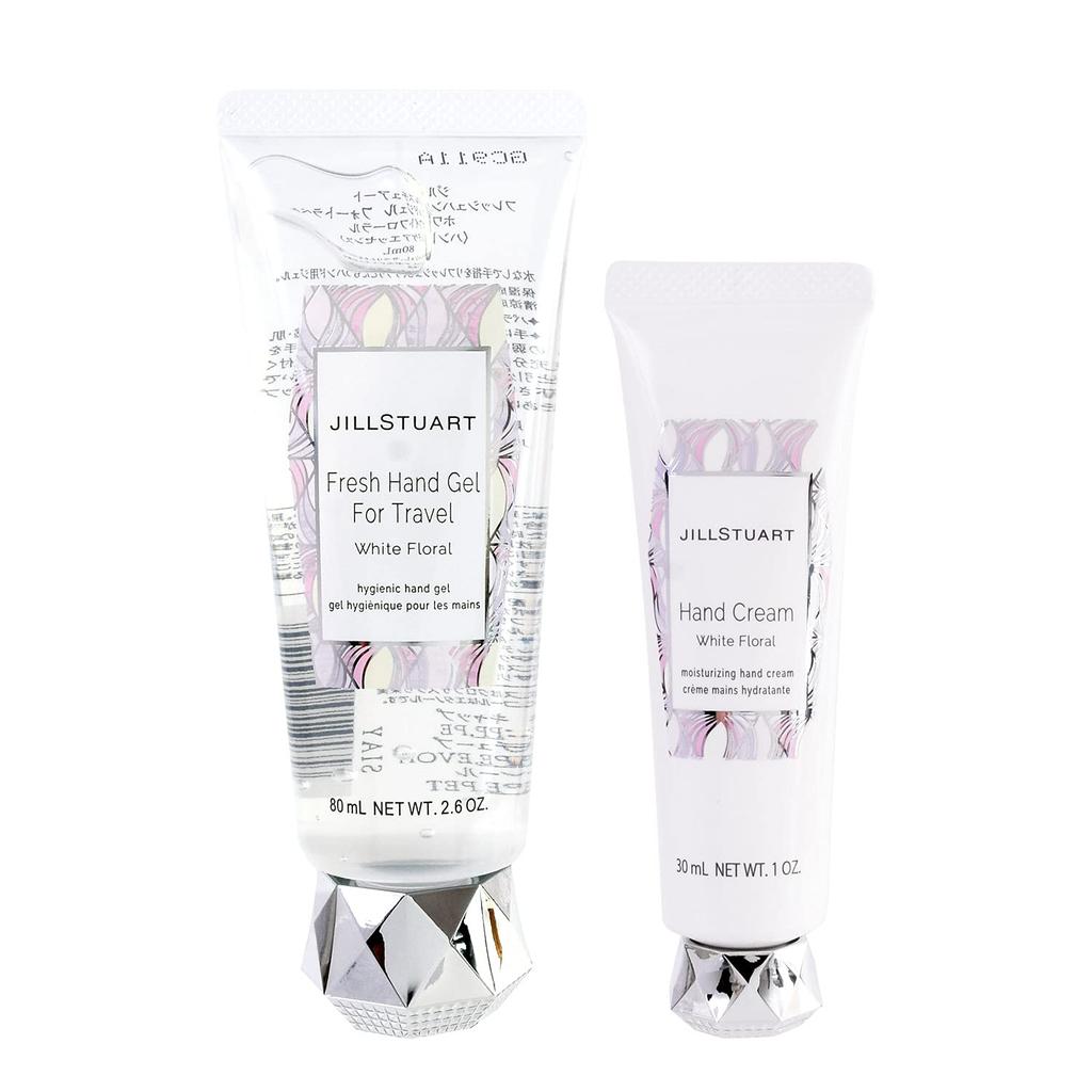 JILL STUART Cosmetics Coffret Hand Cream White Floral Fresh Hand Gel Four Travel White Floral Set Limited Edition Beauty (Set)