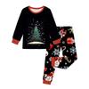 Children's Fashion Suit Skirt Round Neck Long Sleeve Top Pants