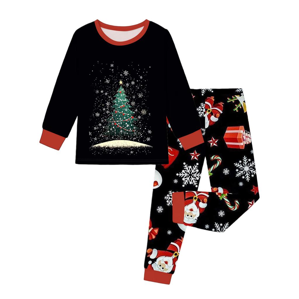 Children's Fashion Suit Skirt Round Neck Long Sleeve Top Pants