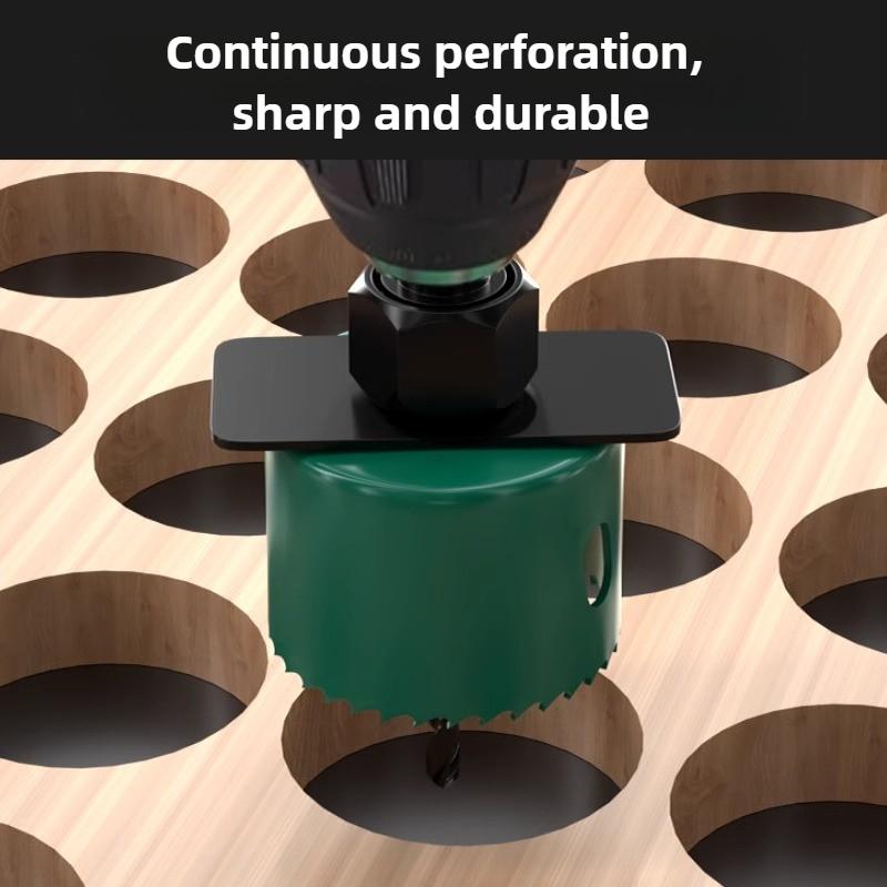 Набор коронок BAOLIAN, Металлический сердечник, 19-64/64-127/19-127мм Коронка по дереву, Сверло по дереву, Деревообрабатывающие инструменты