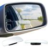 2 Pcs Frameless Blind Spot Mirrors for car, Universal Rear, Wide Angle Blind Spot Eliminator with Box Packaging, Glass Convex Rear View Mirrors for