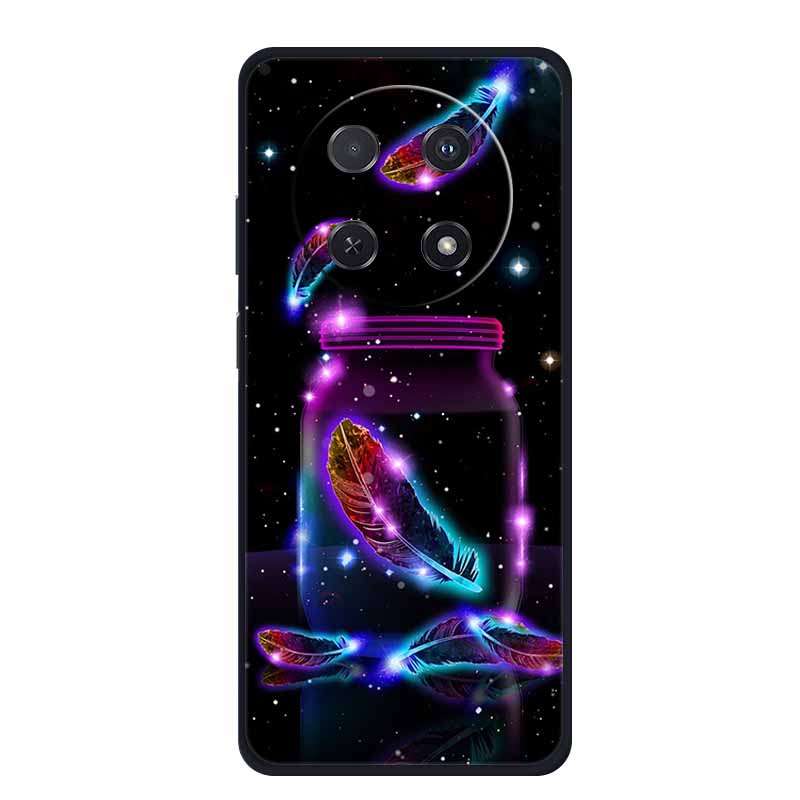 Чехол для телефона Huawei Nova 14i Задняя крышка Ударопрочный Черный Силикон Мягкий Funda Para Для Huawei Nova 12i Y91 13i Чехол Coque