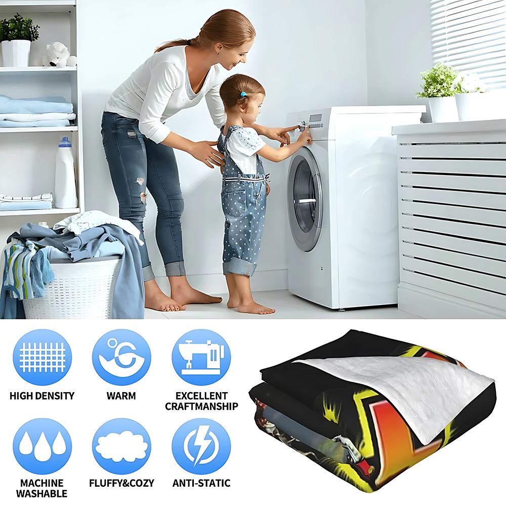 Милое мультяшное одеяло с принтом Лабубу, одеяла для пикника, теплое одеяло, мягкое и удобное одеяло для дома, путешествий, подарка на день рождения