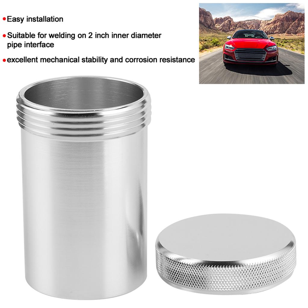 Сварной заливной патрубок и детали топливной системы из алюминиевого сплава 2 дюйма для тюнинга автомобиля