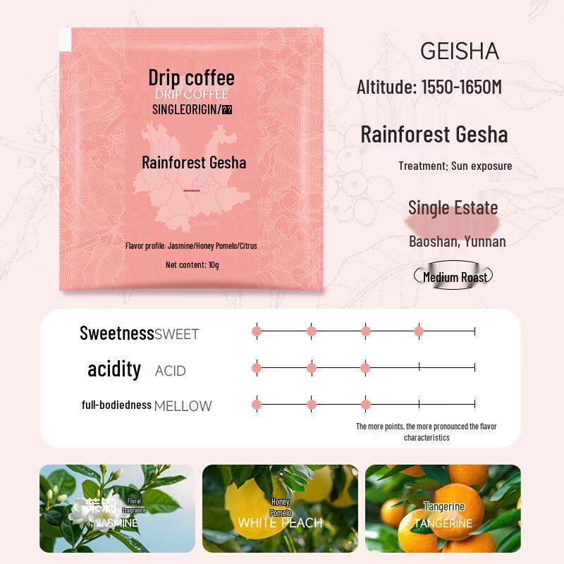 Jinglan Rainforest Geisha Drip Coffee