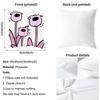 Fashion cartoon cute dog Cushion Cover Reversible Plush Pillow Cover – For car, sofa, bedroom, perfect as a gift.