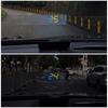Автомобильный HUD-дисплей Универсальный GPS HUD Цифровой спидометр Автоматическая регулировка яркости Измеритель скорости для автомобилей Подходит для всех транспортных средств