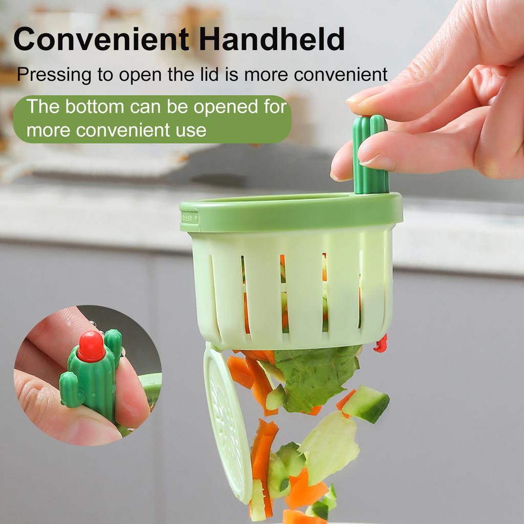 Фильтр для кухонной мойки, автоматический сливной фильтр, корзина для слива, фильтр для мусора, полка, фильтр для мусора, дизайн в виде мультяшного кактуса, многофункциональный