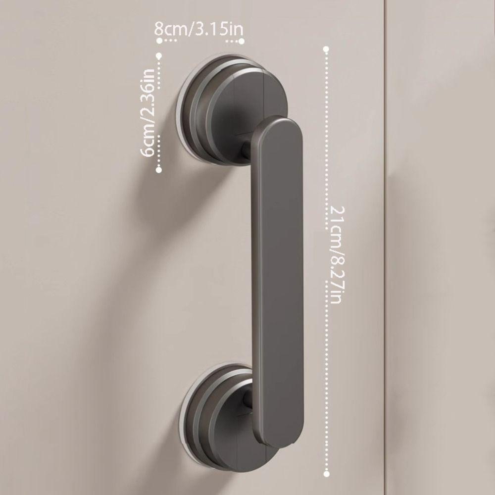 1/2Pcs Removable Sliding Door Handle Anti-slip Bathroom Shower Auxiliary Handle Bathtubs
