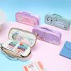 Милый многослойный пенал, детский пенал, высококачественный пенал с большой вместимостью для учеников начальной школы