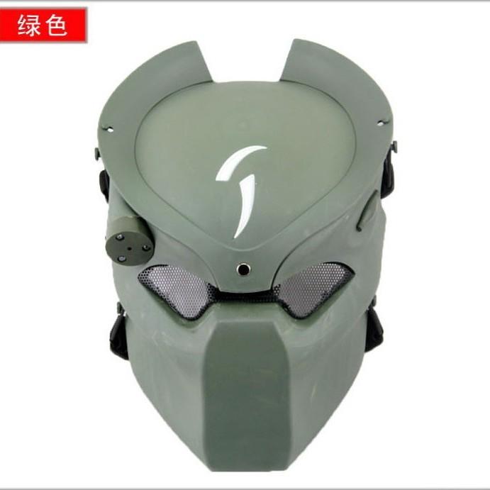 Alien vs. Predator Mask cosplay Hermit CS Protective face shield outdoor mask with infrared light