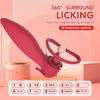 Клиторальный вакуумный вибратор Женские секс-игрушки Лижущий язык Соска Вагинальный массажер Стимулятор клитора Стимулятор точки G Минет Женская мастурбация