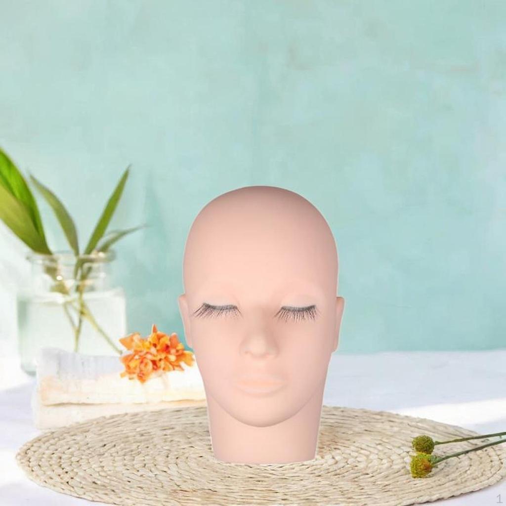 Ресницы Манекен Голова Косметологическая Кукла Ресницы Практика Макияж Лица для