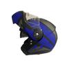 Jk115 Z4 Мотоциклетный шлем с солнцезащитными очками, открывающимися под подбородок, синий - черный