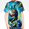 Трендовая мужская женская одежда футболки аниме-сериал Dragon Ball 3D цифровая печать рубашки