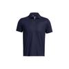 Tour Tips Solid Color Sports Casual Short Sleeve Polo Shirt Men Polo Shirts Blue 1385128-410