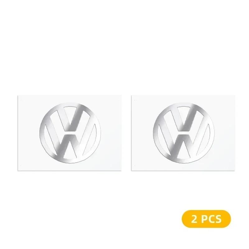 VW 2/5/10pcs Car 3D Metal Stickers Auto Logo Decals Styling For Volkswagen VW GTI Golf 7 Polo Tiguan Passat Jetta Accessories